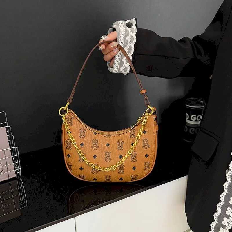 Elegant Shoulder Bags Women Korean Style Versatile Handbags Office Lady Fashion Luxury Leather Underarm Bags Hot Selling ItemW251119