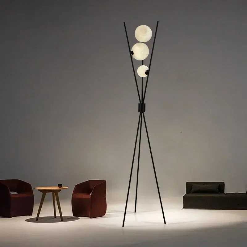 Nordic Designer Moon Standing Lamp Next To The Sofa in The Living Room Modern Minimalist Art Home Decoration LED Floor Lamp M251119