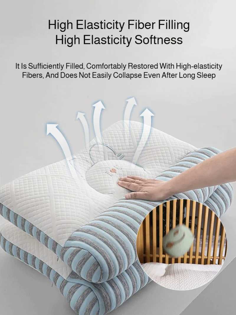 Adult Knitted Neck Anti-traction High Elastic Core To Protect Cervical Feather Velvet for Hotel HomestayM251119