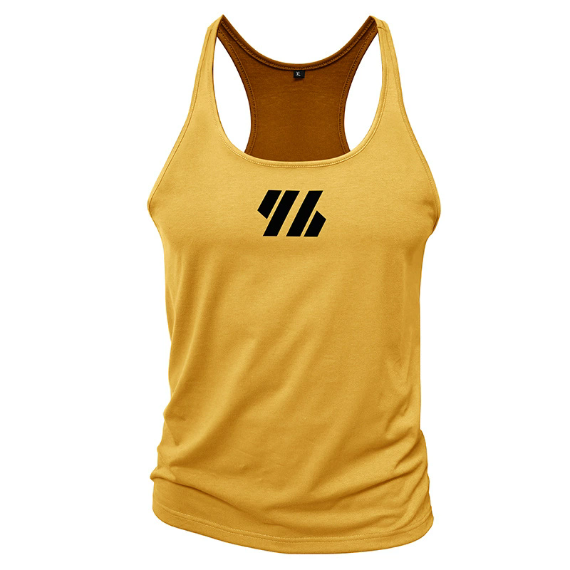 6 Color Running Training Tank Tops Summer Sleeveless Shirt T-Shirts Men's Printed Casual Vest Loose Fitness Sports Top Jogging Tees XXL