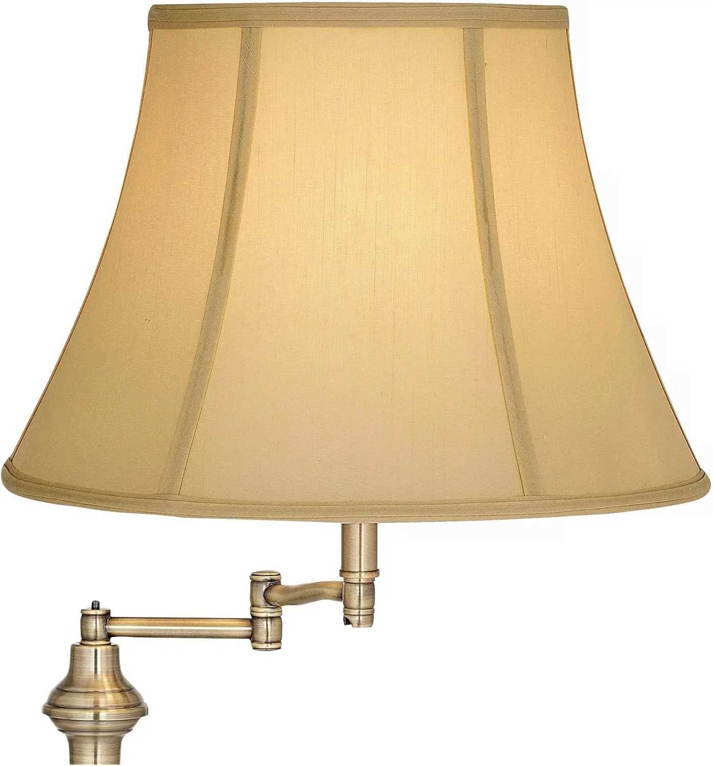 Regency Hill Montebello Traditional 60 Tall Standing Floor Lamps Set Of 2 Lights Swing Adjustable Gold Metal Antique M251119