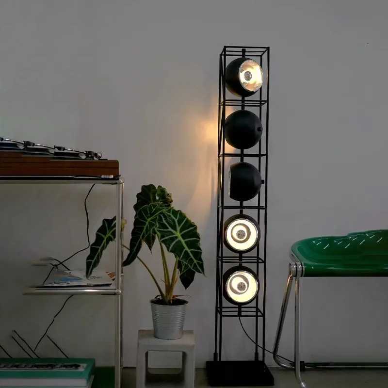 Bauhaus LED Metal Floor Lamp Modern Metal Chrome Floor Lamp For Living Room Bedroom Villa Art Corner Standing Lamp M251119