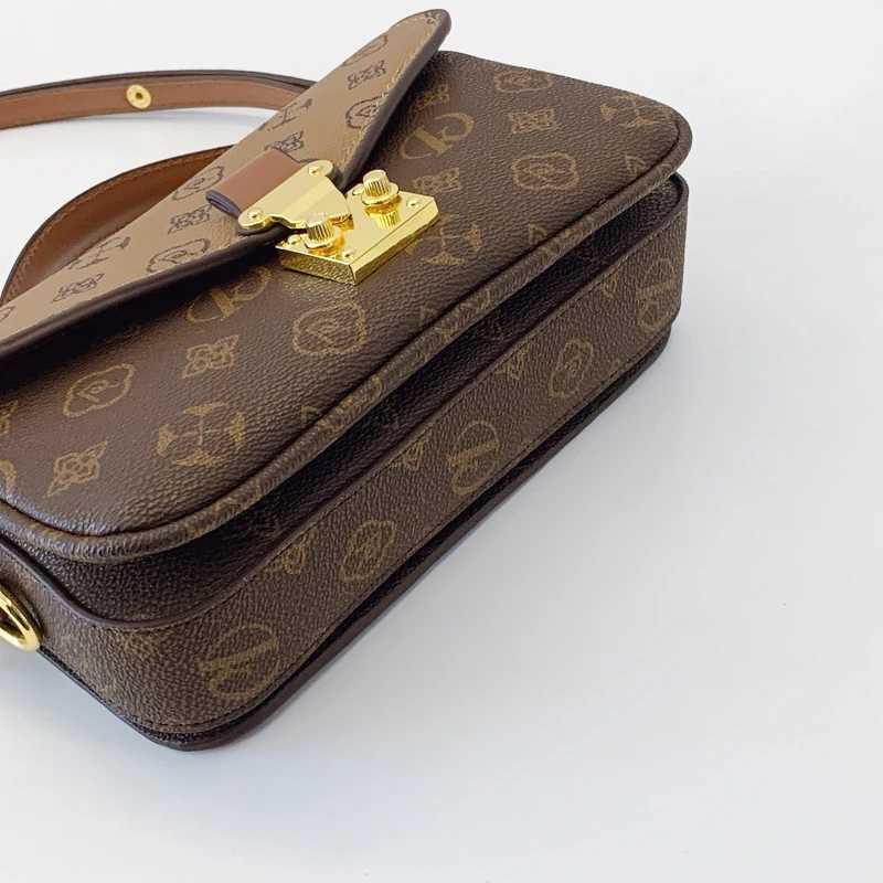 Chic Women Messenger Bag With Leather Accents Shoulder Bag Crossbody By Famous Designer For Elegant LadiesW251119