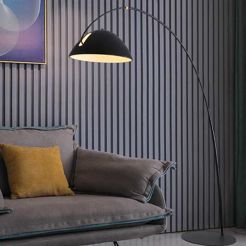 Nordic Led Floor Lamp Fishing Lights Indoor Living Room Decoration Home Modern Sofa Lamp Bedroom Bedside Lighting Light Fixture M251119