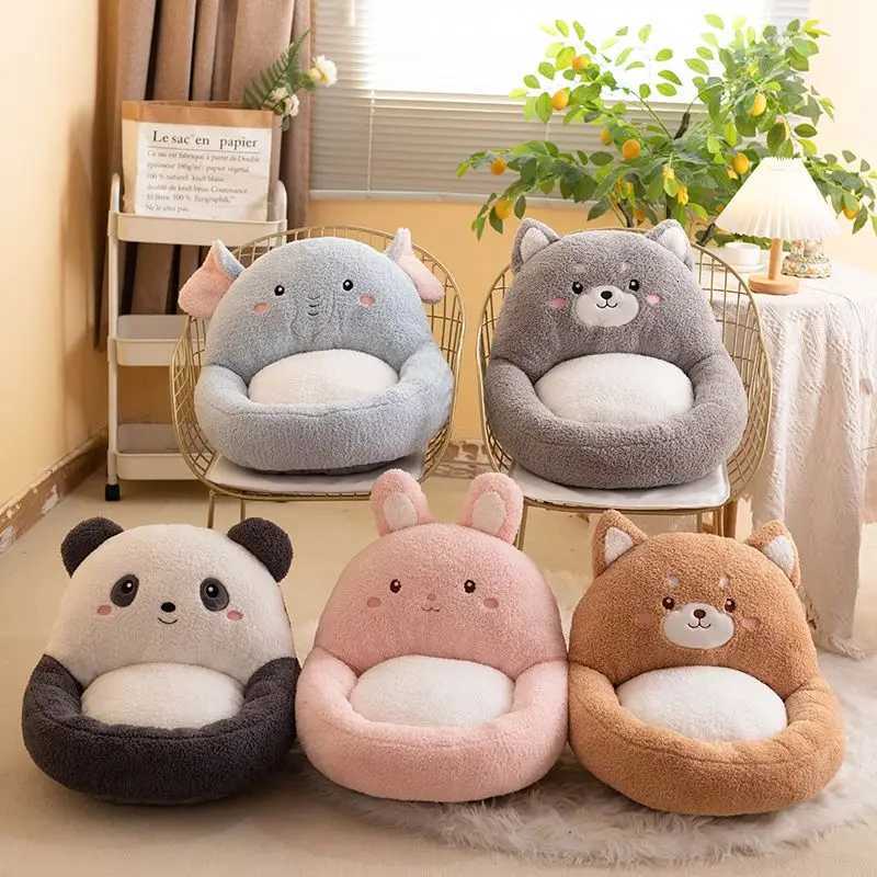 Animal Lazy Sofa Cushion Backrest Integrated Floor Cushion Bedroom Mat Tatami Drifting Window PlushM251119