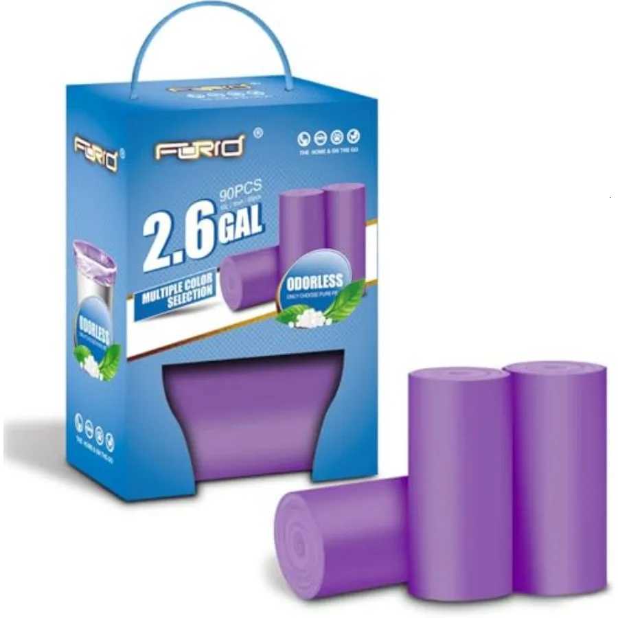 26 Gallon Colored Durable Unscented Trash Bags for Bedroom Bathroom Kitchen Office and Home Use LongLasting LeakProof Liners w C251119