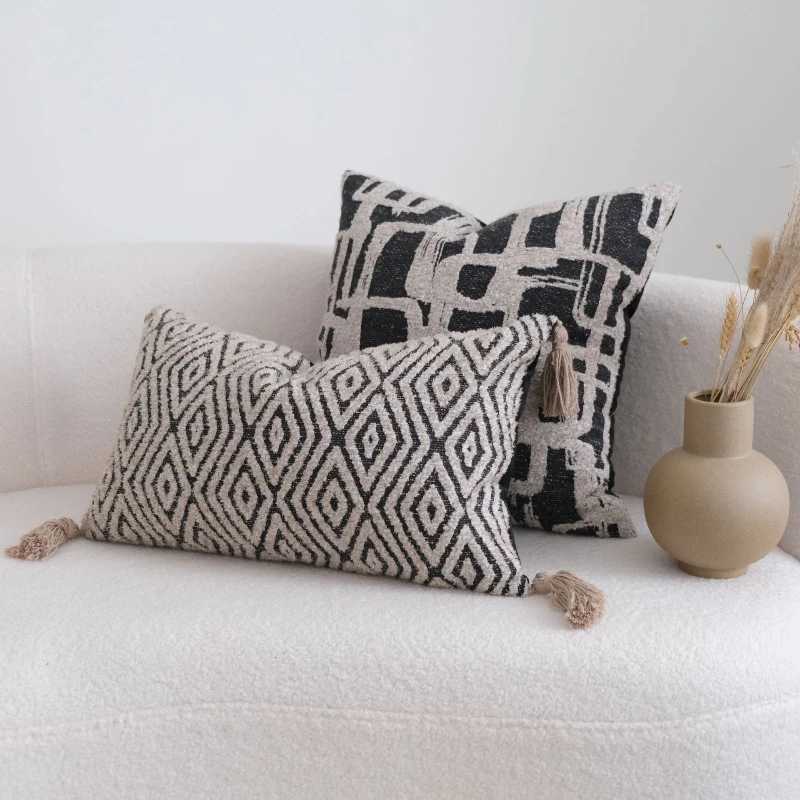 30x50/45x45/50x50CM Geometry Throw Cover Sofa Waist Cushion Cover Retro Simplicity Decor Home Decorative caseM251119