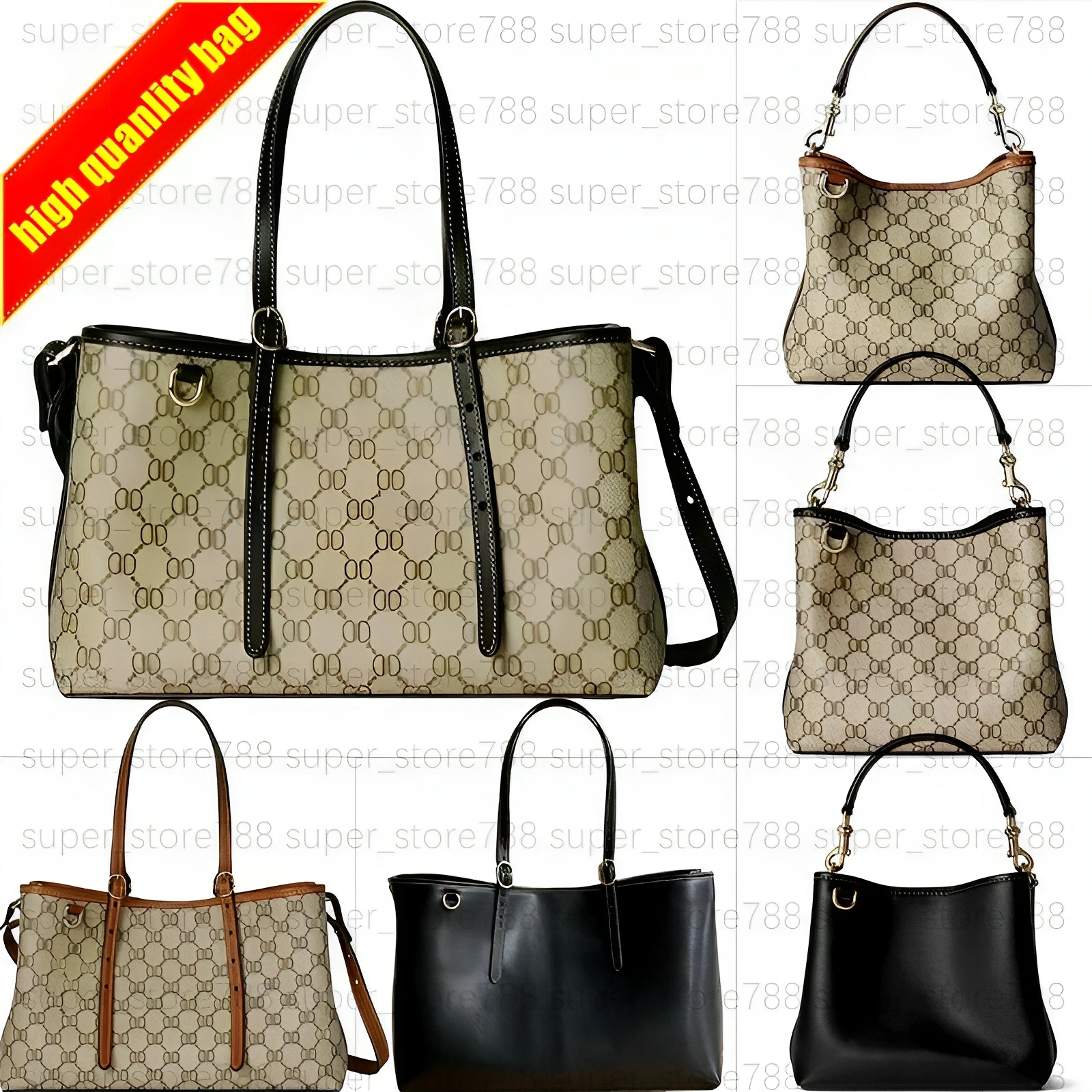 Designer Tote Bag classic luxury bag Genuine Leather Women Handbags Tote Beach Handle Bag Tote Bag Fashion Handbag Shoulder Travel Crossbody Casual Totes 10A