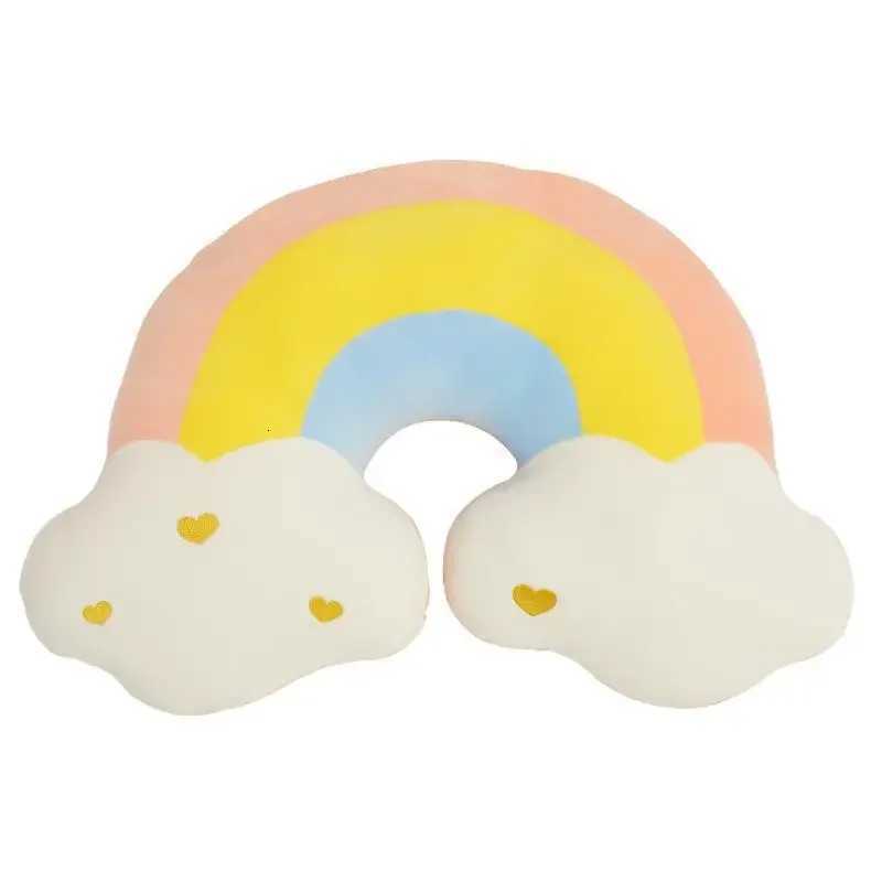 Stuffed Rainbow Cushion Girly Room Decor Moon Lightning Bay Window Lovely Weather Setting for Kids Bedroom Seat M251119