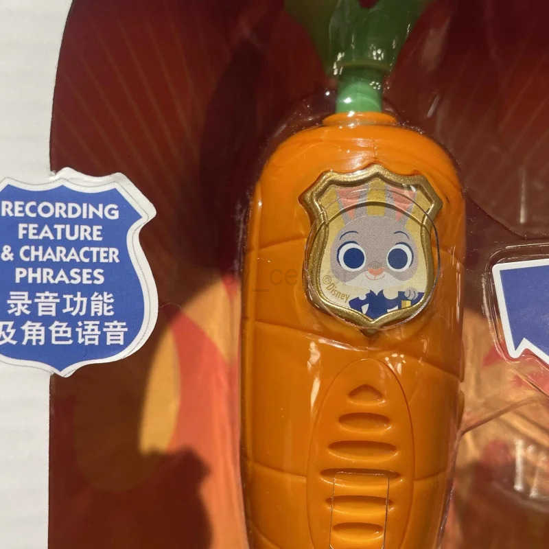 Disney Genuine Zootopia Judy Carrot Pen Kawaii Animal City Judy Rabbit Sound Carrot Pen Toy Christmas Gift For Kid Birthday Gift H251119
