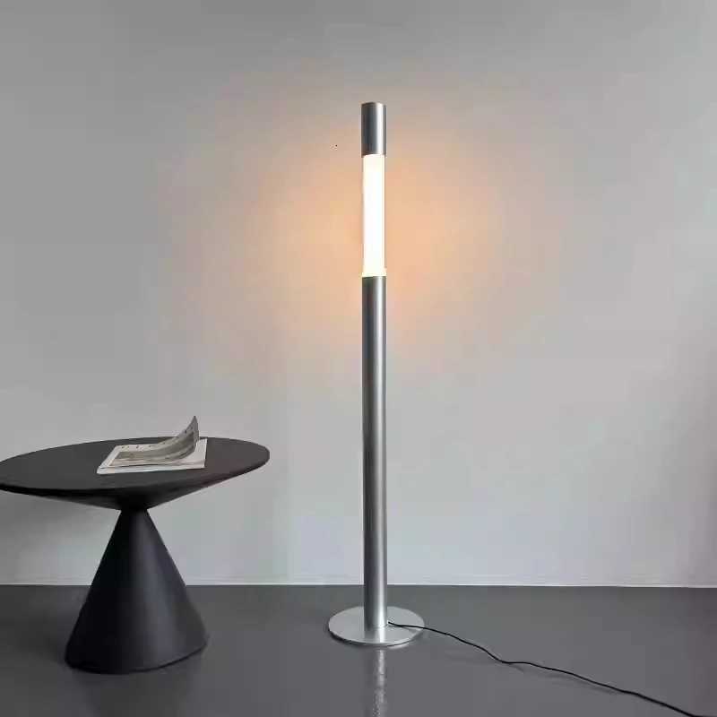 Italian Minimalist Floor Lamp Artistic Sense Sofa Side Decorative Lamp Touch Stretching Vertical Lamp LED Desk Light M251119