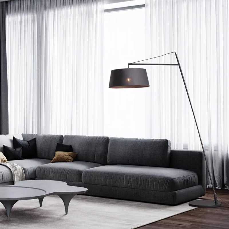 Modern Living Room Floor Lamp Bedroom Minimalist Study Art Sofa Side Lamp Bed Light Home Decoration LED Lighting Standing lamp M251119