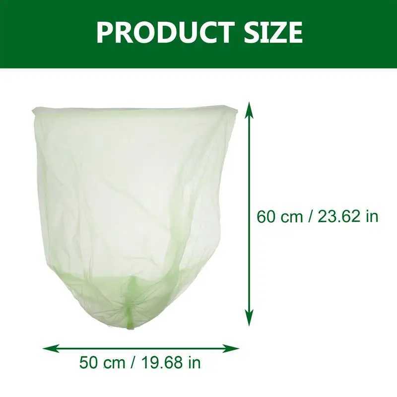 100 Pcs Garbage Bag Biodegradable Garbage Bags Trash Compost Compostable Disposable ified Waste Rubbish Bags Disposable C251119