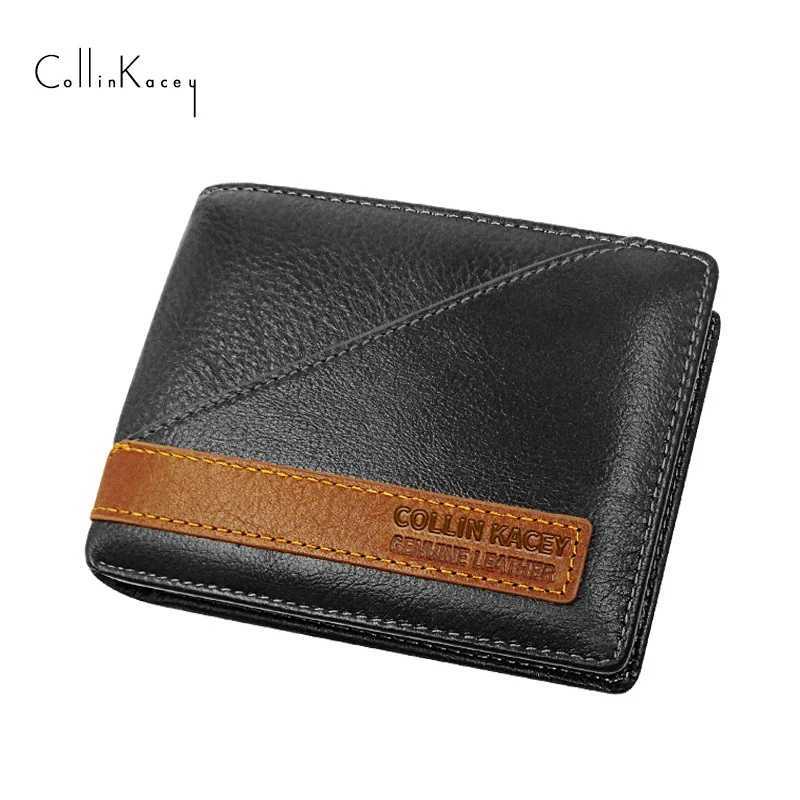 New Style Vintage Mens Wallet Zhen Pi Bao Fashion Short Purse Multi-Card Wallet Factory WholesaleT251119