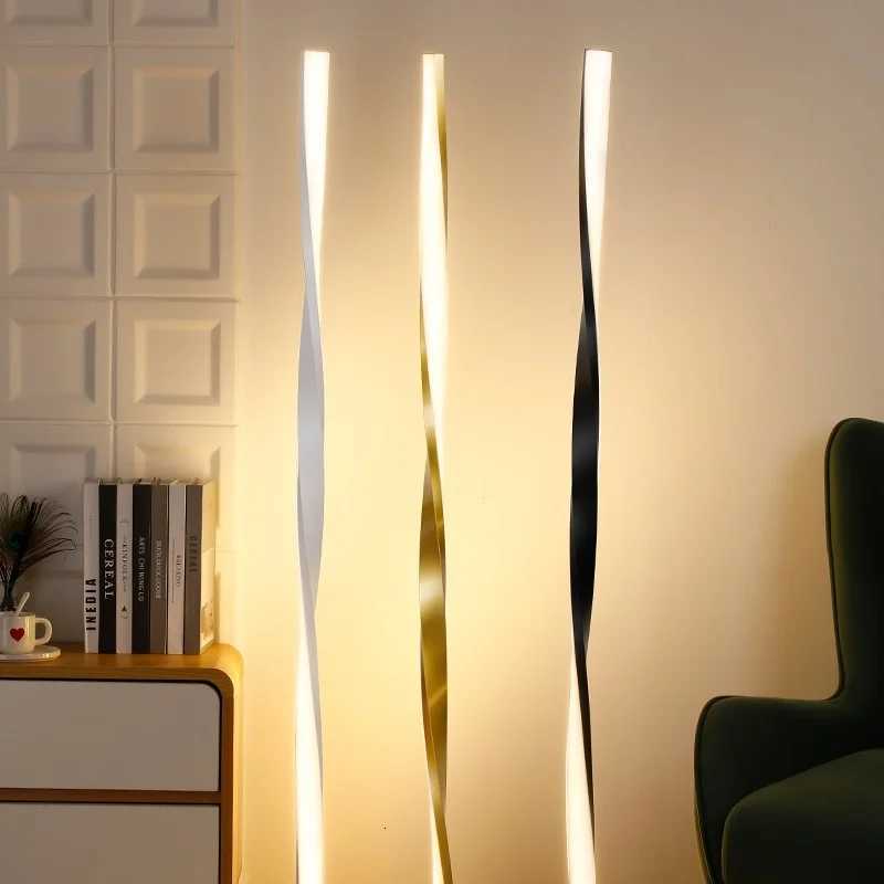 Floor standing ambient light ins style LED minimalist modern bedroom study bedside lamp reading sofa floor lamp living room M251119