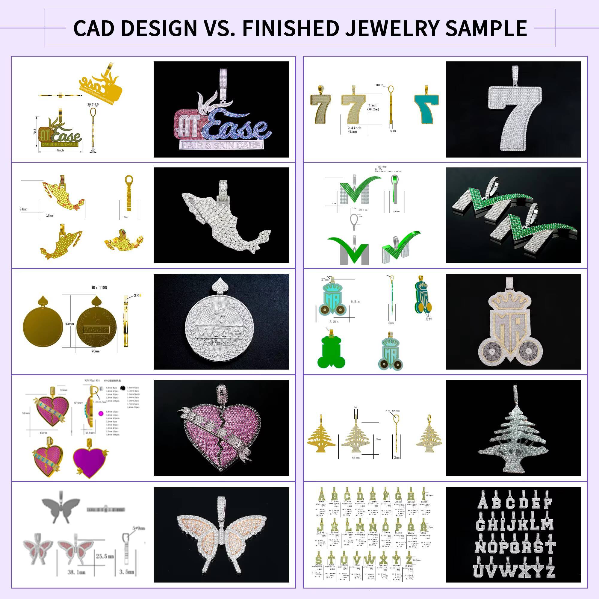 Bulk Wholesale Men Iced Out Vvs Gra Mossanite Diamond Jewelry 925 Silver Hip Hop Chain Necklace Jesus Piece Moissanite Pendant