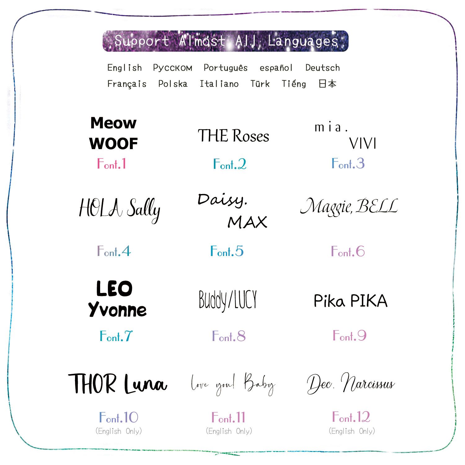 Personalized Pet ID Tag Collar - Custom Engraved Name Necklace Charm for Cats & Dogs (MW001) - view 5