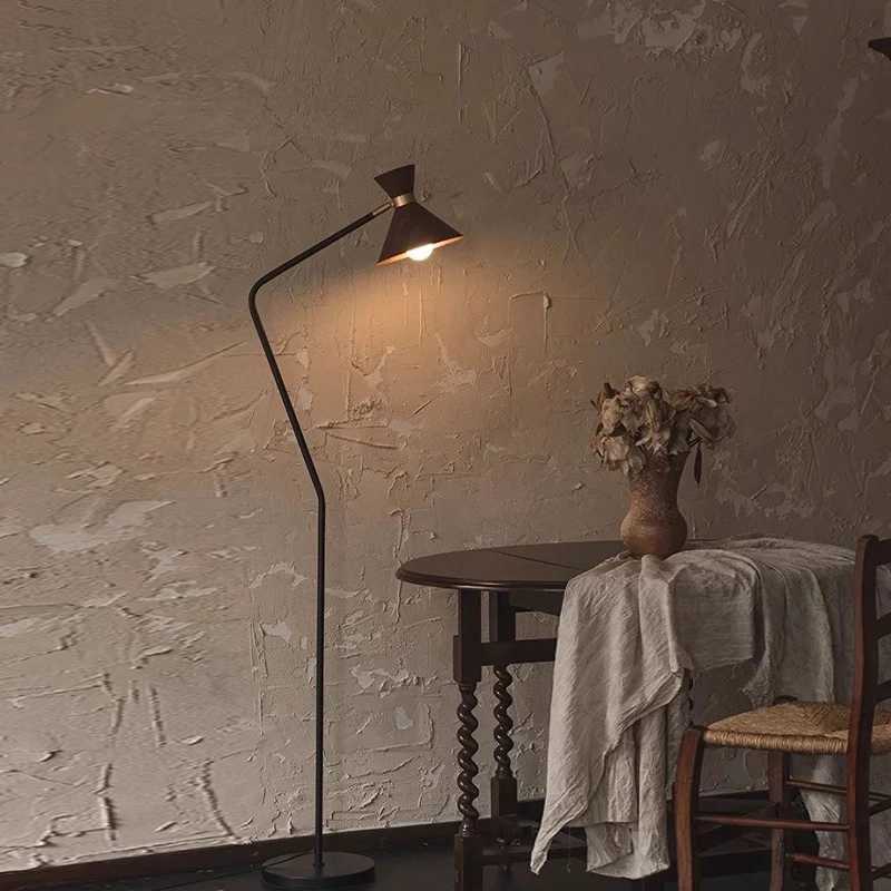 Nordic Minimalist LED Floor Lamp Living Room Bedroom Study Metal Atmosphere Lighting Decoration Modern Floor Lighting Fixture M251119