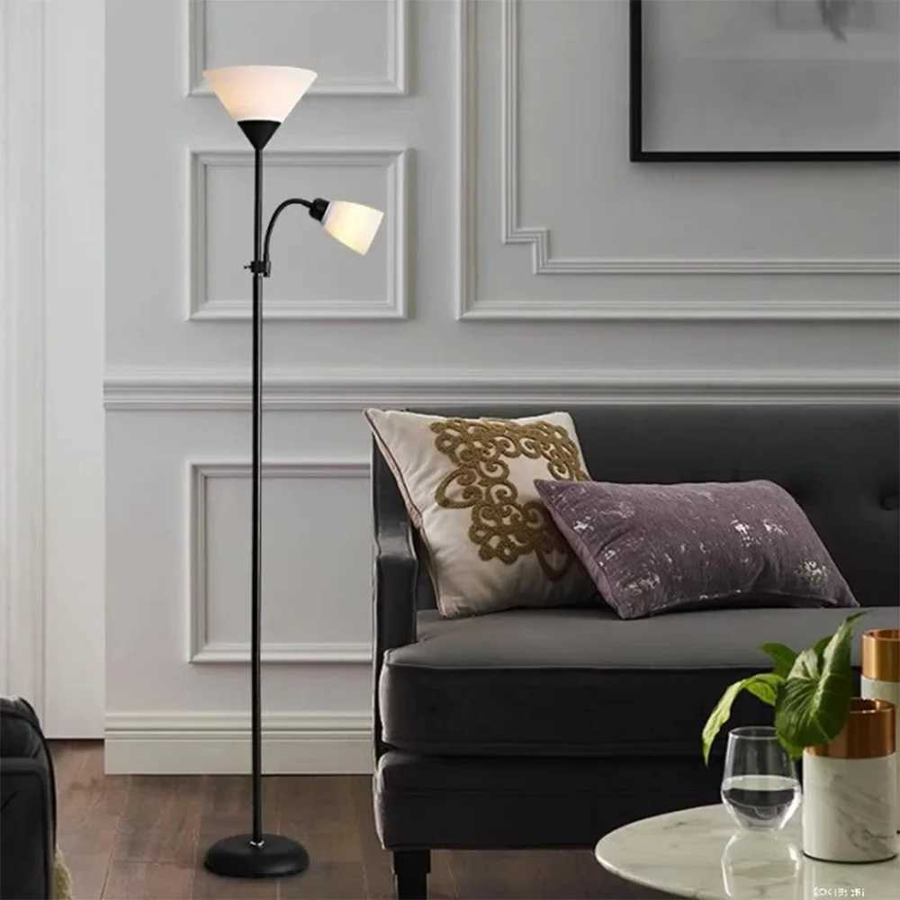 Nordic Design Floor Lamp Home Indoor Decor Stand light For Bedroom Living Room Sofa Background LED 2-head LED Floor Lingting M251119