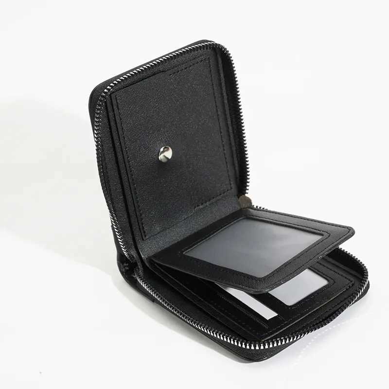 Men Zipper Wallet Money Bag Fashion Multifunctional PU Soft Leather Wallet Card Holder with Hasp Coin Pocket Purse Multi-cardT251119