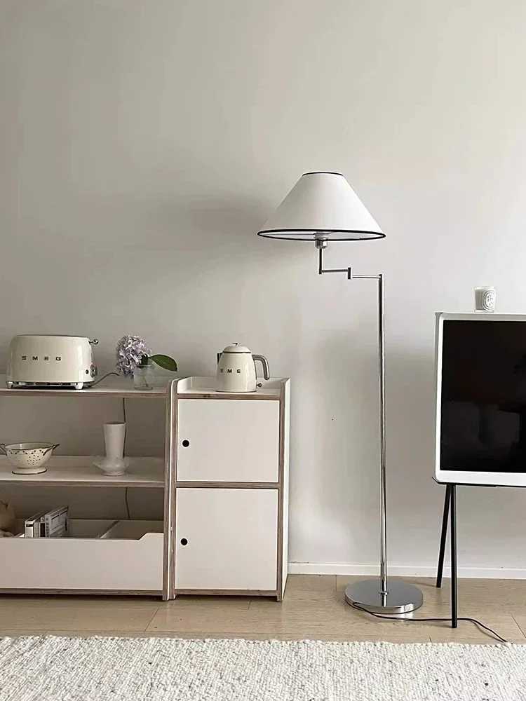 Nordic floor lamp led swing adjustable fishing lamp for living room atmosphere tall lamp bedroom safa side reading lamp M251119