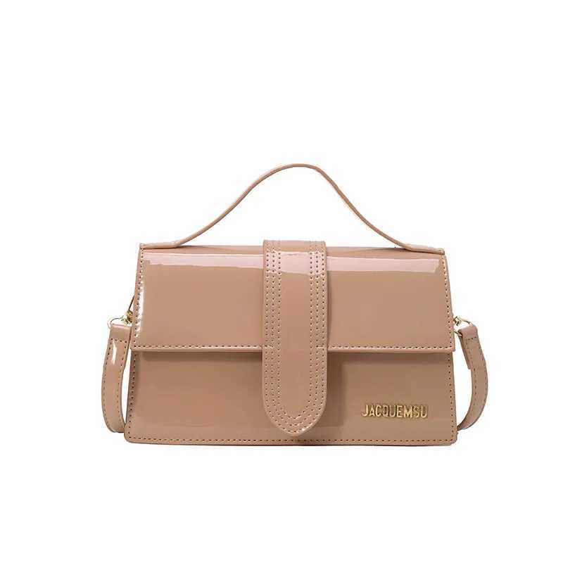 Womens New Quality Sensation Single Shoulder Crossbody Bag Versatile Commute Small Square Bag Soft PU Neutral Minimalist StyleW251119
