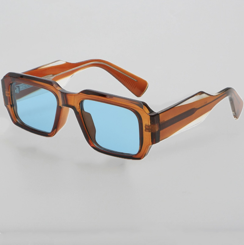 Designer Sunglasses Men Steampunk Oversized Big Glasses Vintage Women Goggles Gothic Y2K Futuristic Cool INS Niche Circular High-end Sturdy Metal inla