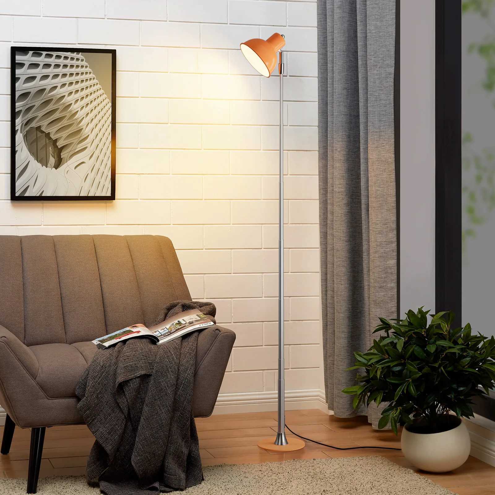 Nordic Led Floor Lamps USB EU US Plug Height And Brightness Adjust Desk Lights Bedroom Beside Corner The Sofa Study Indoor Decor M251119