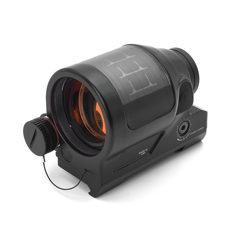 SRS Red Dot Sight 1x38 Solar Power Sealed Red Dot Reflex Sight w/ Quick Release Mount 38mm Wide Field of View Hunting Tactical