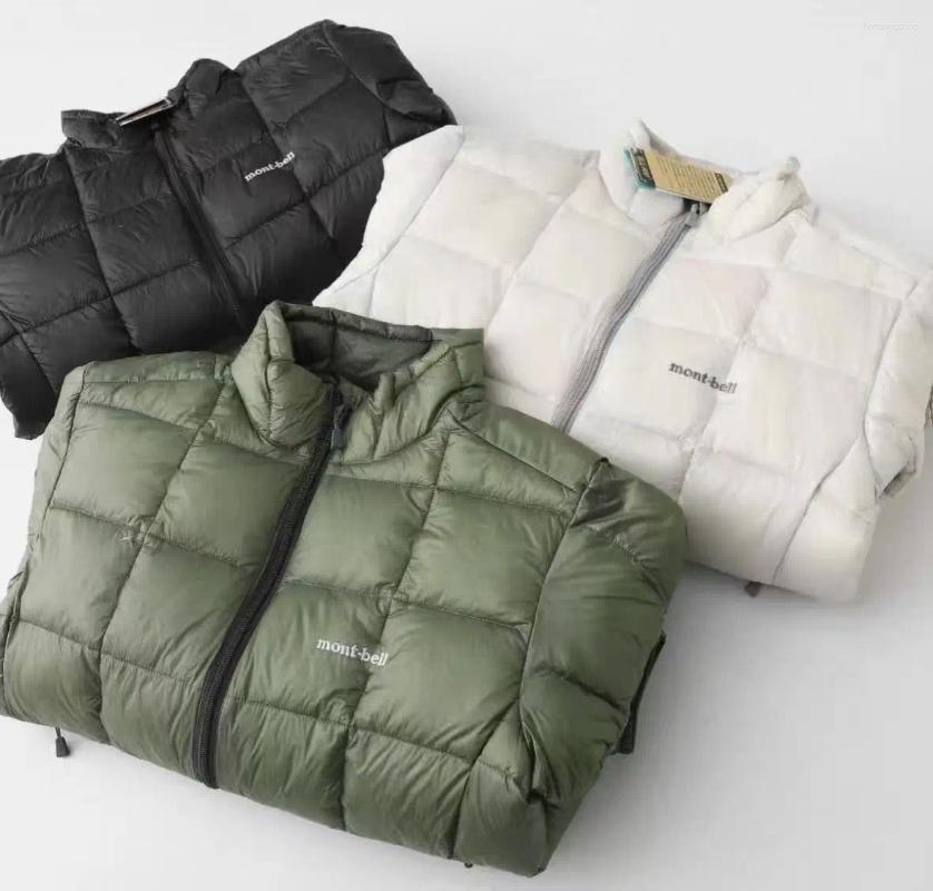 Men's Down Montbell Lightweight Thermal Windproof Jacket