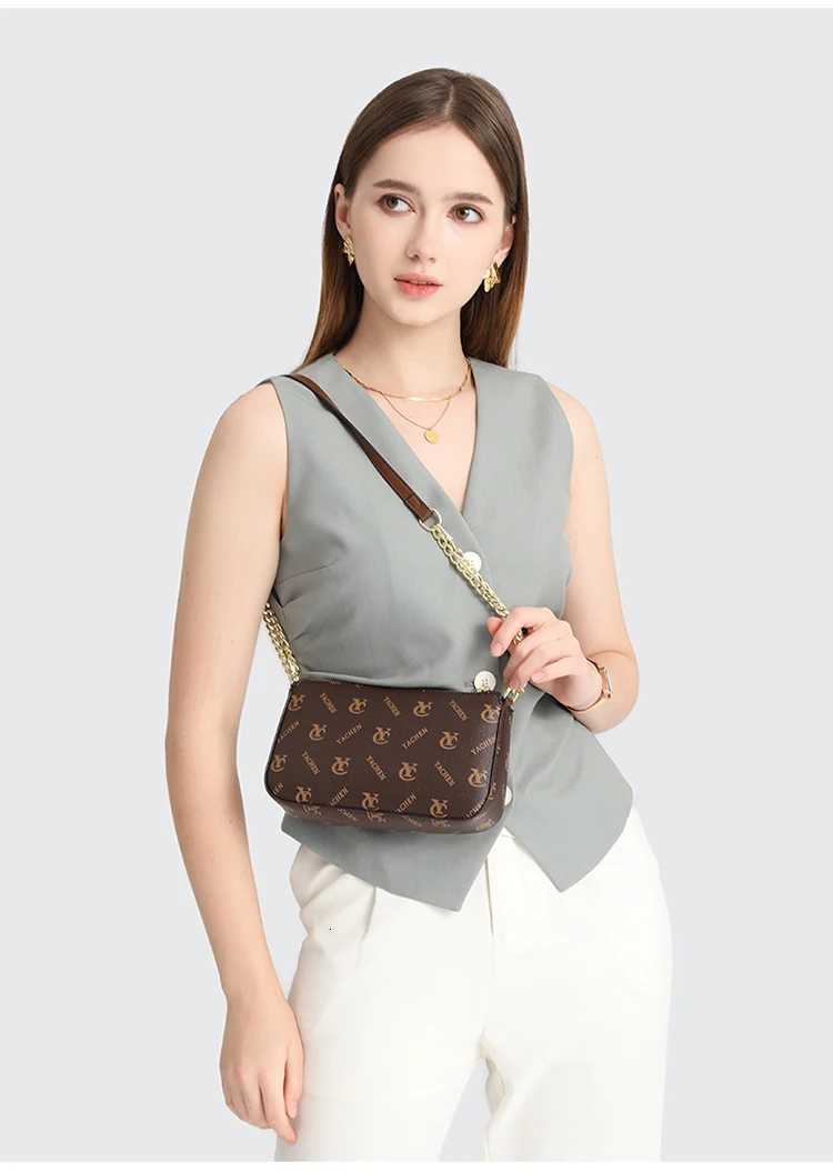 Single Piece Womens Shoulder Bag Crossbody Small Bag fashionable and casual Trend Commuter Ladies Bag Shoulder Strap AdjustableW251119