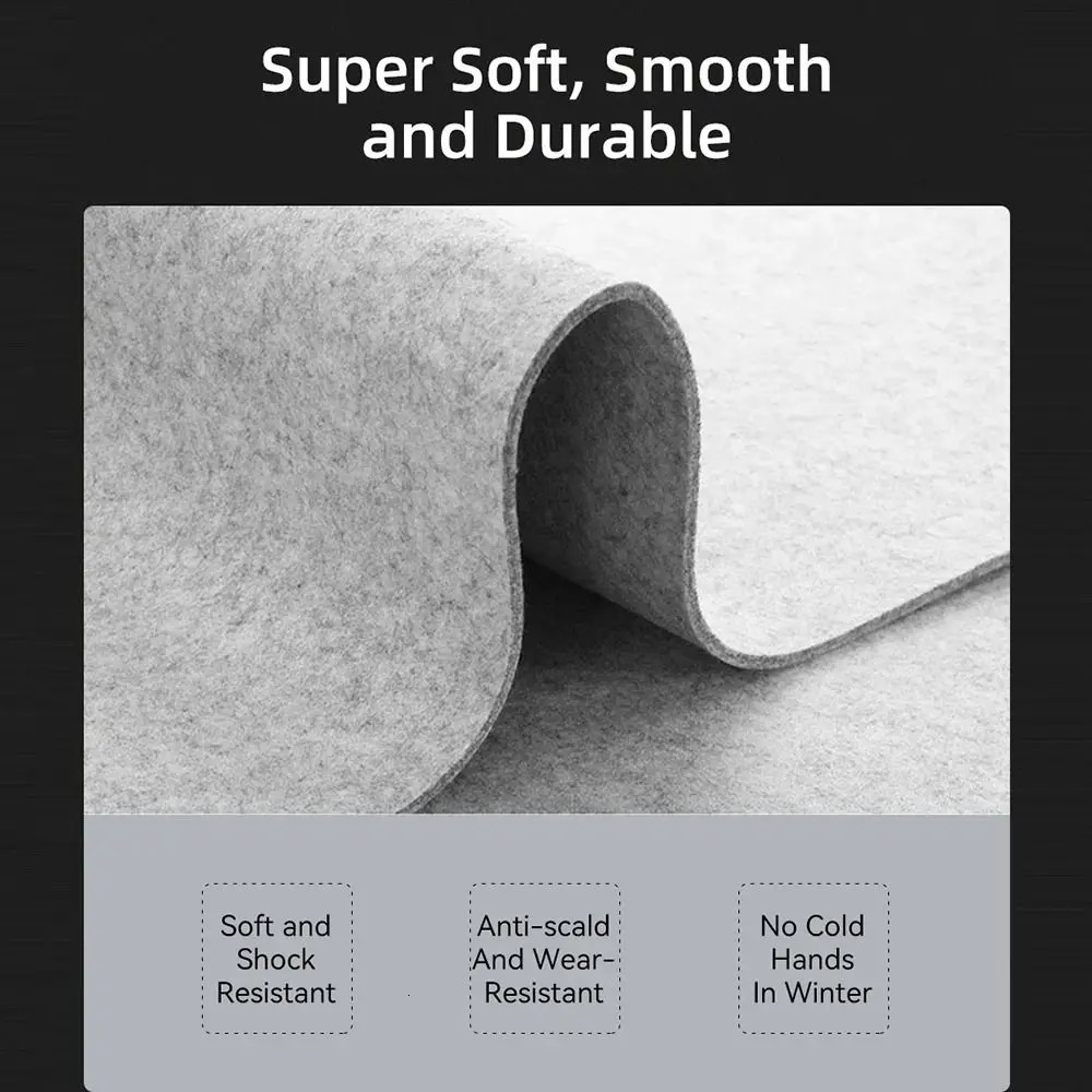 Game Accessories Felt Mouse Pad Large Writing Keyboard Anti slip Home Office Computer Desktop Protector 250408