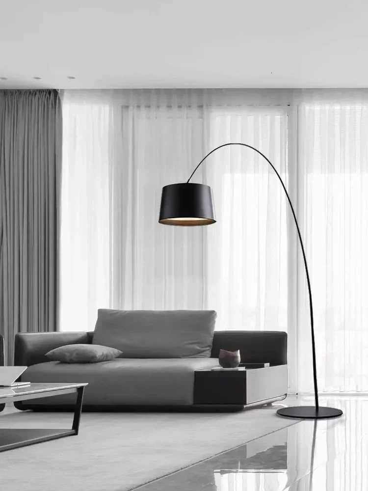 Modern Minimalist Led Floor Lamps Nordic Arc Living Room Sofa Stand Light Bedroom Bedside Lamp Decoration Home Lighting Fixtures M251119