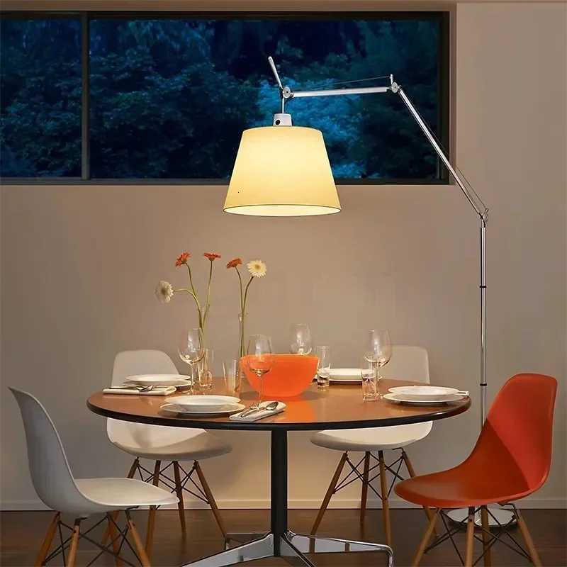 Internet Celebrity Italian Rocker Floor Lamp Living Room Sofa Study Simple Reading Lamp Adjustable Fishing Lamp Tranquil LED M251119
