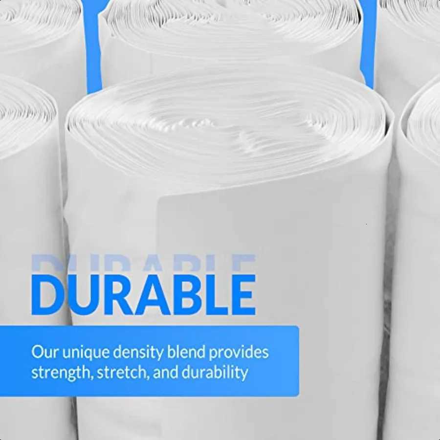 erValue 4045 Gallon Trash Bags Heavy Duty 125 Trash Bags er Sizeable for Serious Garbage Cleanup Clear C251119