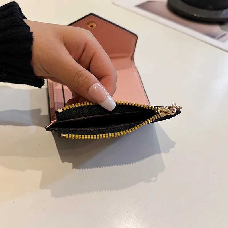 Women Wallet PU leather small wallet printing clutch coin purse phone bag foldable envelope coin purse trendy Luxury card holderW251119