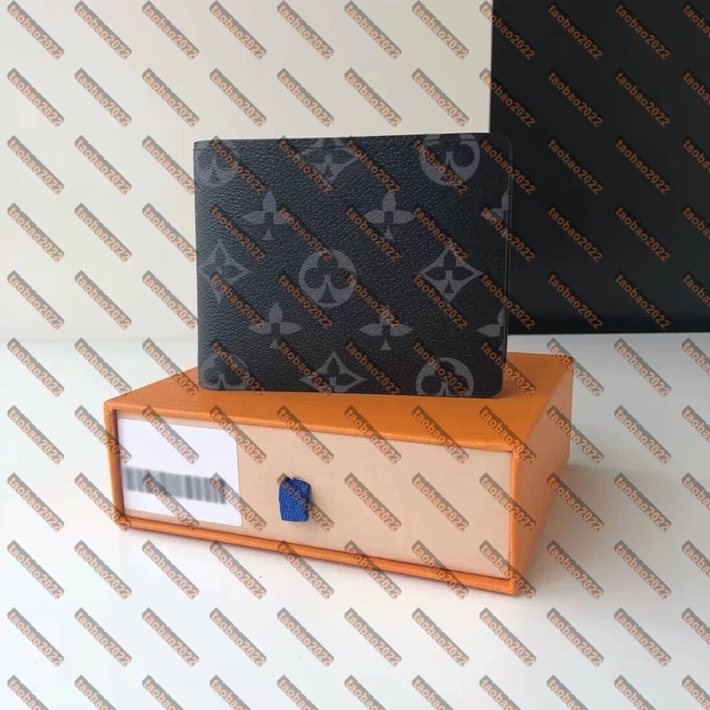 High quality Lvt Wallets Designers Paris plaid style High-end Mens Wallet Credit Card Holder Purse Men Lousie Vuttion Lous Vouitton Wallets billfold Purses With box