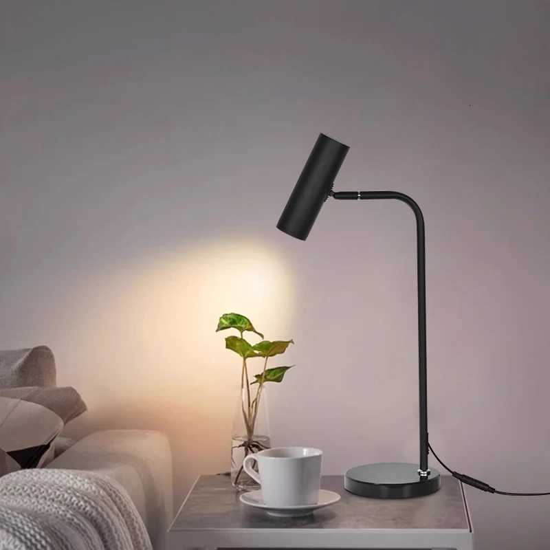 Nordic Minimalist Living Room Floor Lamp Spotlight Decoration Desk Lamp Reading Lamp Study Office LED Lighting Bedside Light M251119