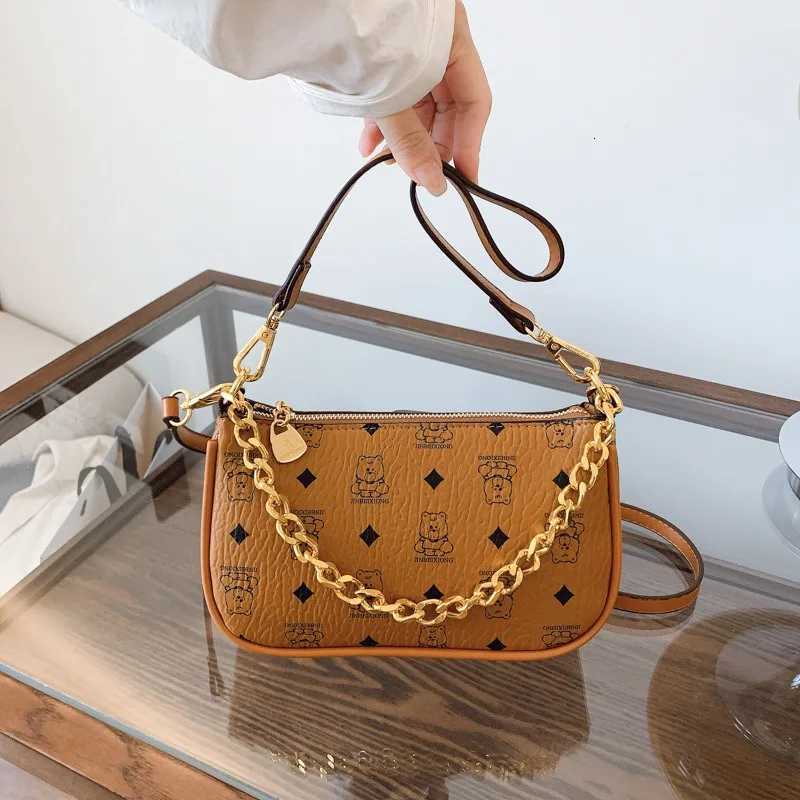 2025 New Vintage Monogram Chain Bag - Womens Small Crossbody/Shoulder Bag Elegant Stylish Premium Leather Handheld PurseW251119