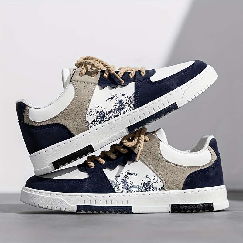 designer shoes sneaker Comfortable Men's Retro Sneakers Low Top Lace-Up Slip-Ons Outdoor Activities and Daily Casual Wear high quality