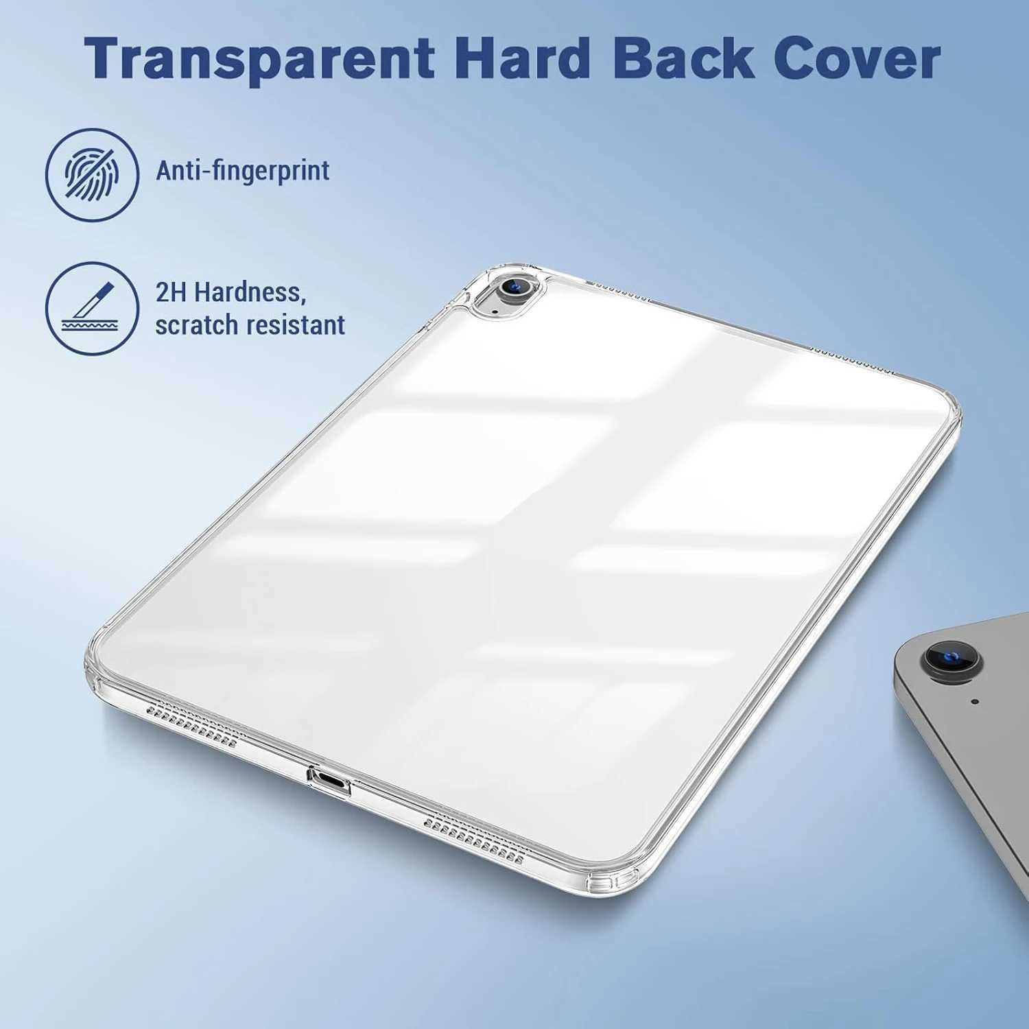 Clear Case for iPad (A16) 11th generation 2025 11 inches/10th generation 2022 10.9 inches lightweight soft TPU protective coverXJ250419