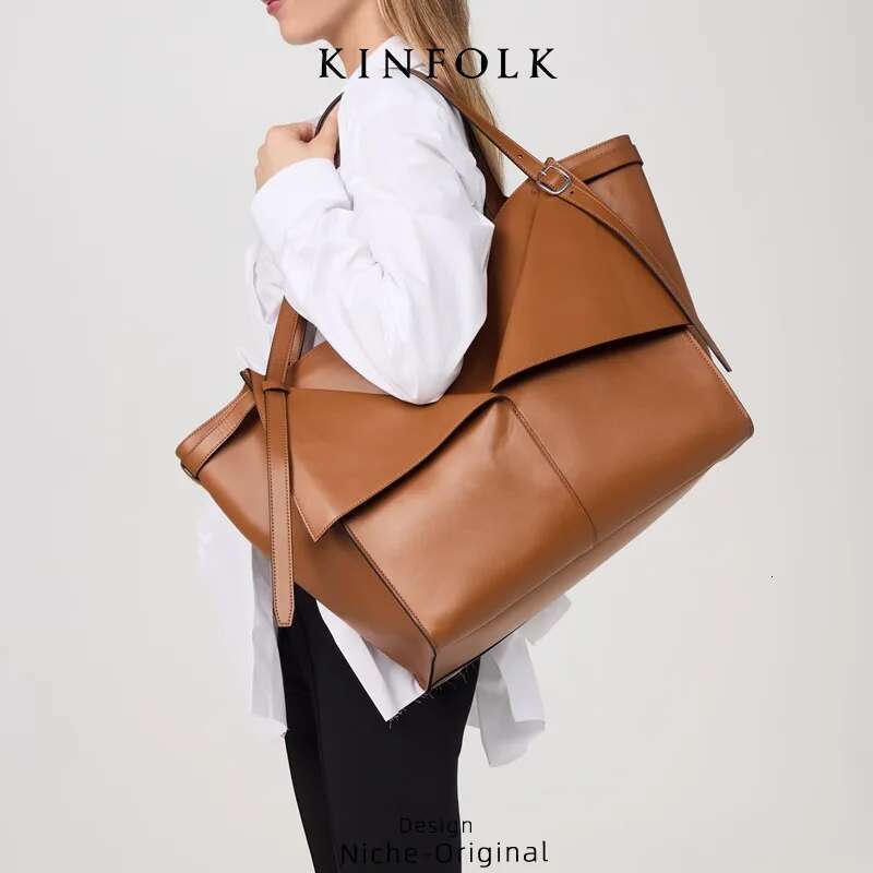 Brand Designer PU Leather Women's Shoulder Retro Crossbody Bag Large Capacity Bucket Handbag