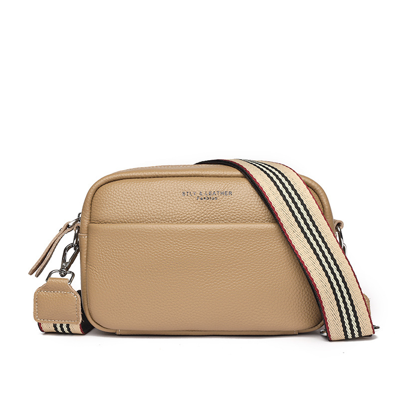Chic designer bag Ladies' Real Leather Crossbody Bag - Perfect Match for Any Occasion This Season