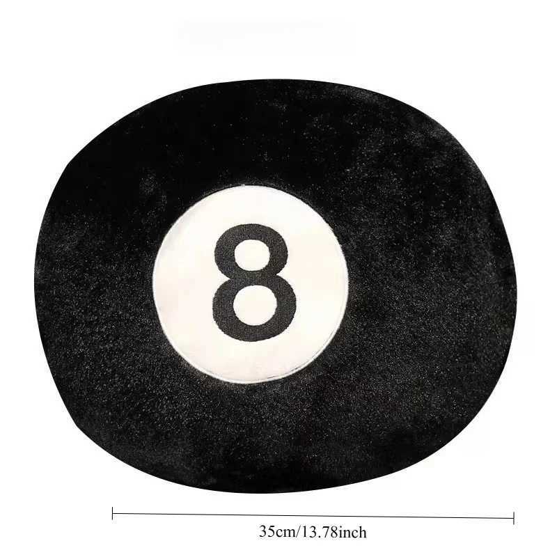 SiMUlation Billiards 8 Ball Plush Soft Eight Pool Players Indoor Sport Creative GiftHome DecorationM251119