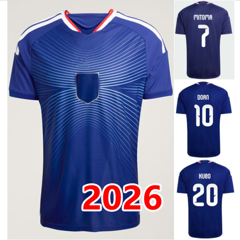 2026 Japan jersey Home Away 26 27 nation team DOAN ITAKURA MAEDA Soccer Jersey short long sleeve amesitas de futol men kids Kit uniforms