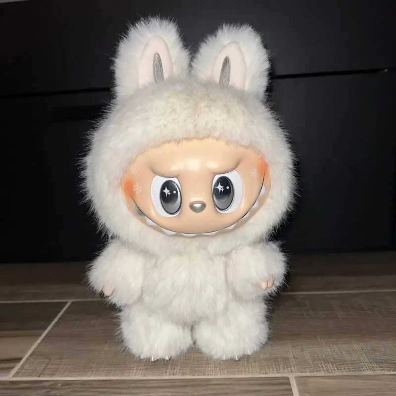 38cm Zimomo Monster Labubu Zimomo Angel Creative Mokoko Doll Pattern Vinyl Pendant Doll Model Copy Childrens Toy Birthday GiftXJ250419