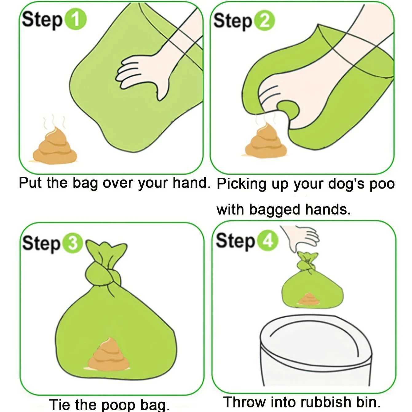 Dog Poop Bags- 150 Count Extra Thick Waste Bags for Dogs Cats Pet Waste Clean Up Supplies for Walking Park Travel C251119