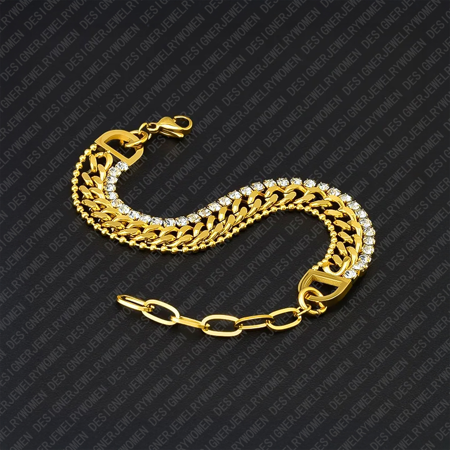 Designer Bracelet Bracelet for Women Bracelets Diamond Bangle Stainless Steel Bangles Luxury Jewlery Designer for Women Elegant Timeless Gift Premium