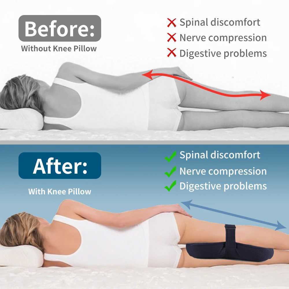 1 Piece Knee Ergonomic Side For Side Sleepers Back Legs Hips Joints Pregnancy Sciatic Neuralgia M251119