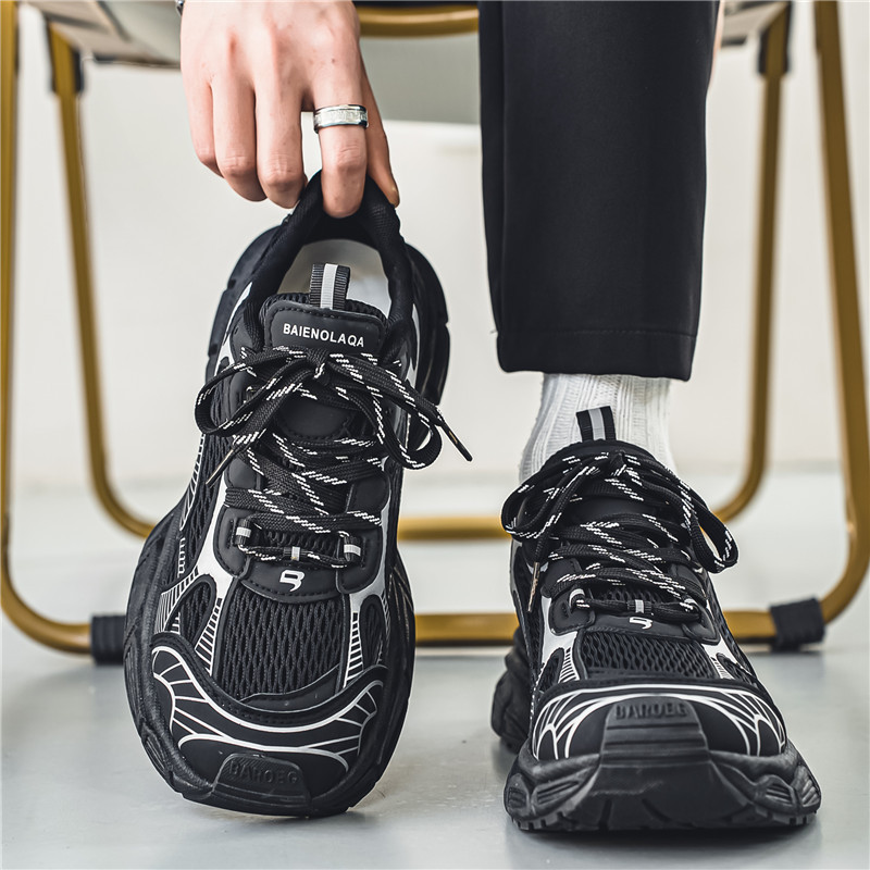 Free shipping designer Running Shoes for man 2025 new sport outdoor Breathable Massage Height Increasing pink shoes